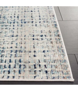 Safavieh Rainbow Blue / Ivory RBW654 6 ft. 7 in. X 6 ft. 7 in. Round Rug