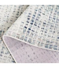 Safavieh Rainbow Blue / Ivory RBW654 6 ft. 7 in. X 6 ft. 7 in. Square Rug