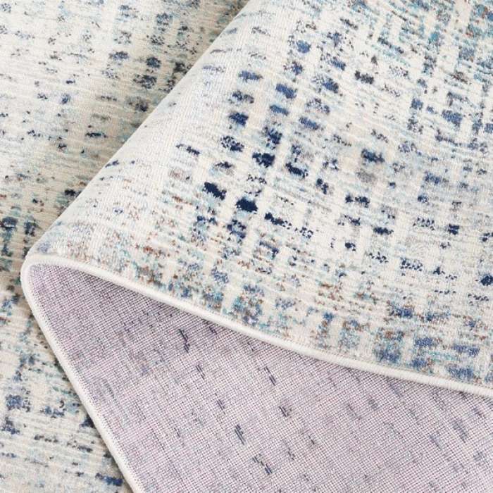 Safavieh Rainbow Blue / Ivory RBW654 4 ft. X 6 ft. Rectangle Rug