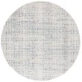 Safavieh Rainbow Blue / Ivory RBW654 6 ft. 7 in. X 6 ft. 7 in. Round Rug