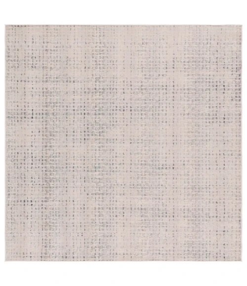 Safavieh Rainbow Blue / Ivory RBW654 6 ft. 7 in. X 6 ft. 7 in. Square Rug