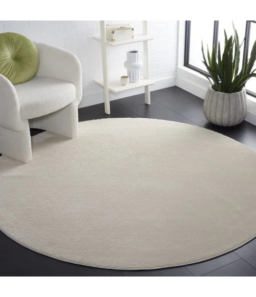 Safavieh Revive Ivory REV102 6 ft. 7 in. X 6 ft. 7 in. Round Rug