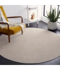 Safavieh Revive Beige REV102 6 ft. 7 in. X 6 ft. 7 in. Round Rug