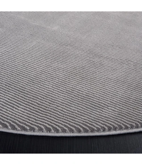 Safavieh Revive Grey REV102 6 ft. 7 in. X 6 ft. 7 in. Round Rug