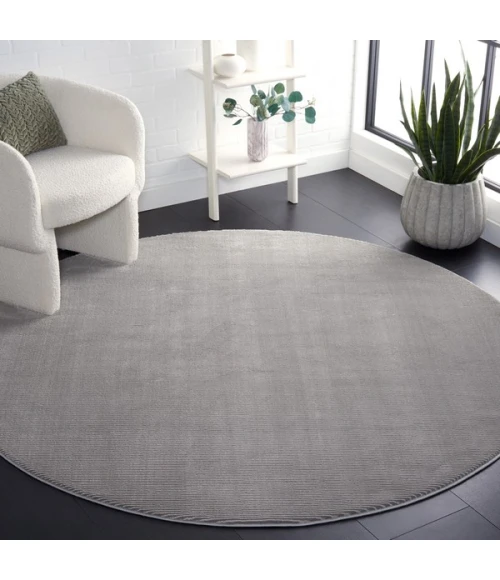 Safavieh Revive Grey REV102 6 ft. 7 in. X 6 ft. 7 in. Round Rug