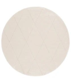 Safavieh Revive Ivory REV104 6 ft. 7 in. X 6 ft. 7 in. Round Rug