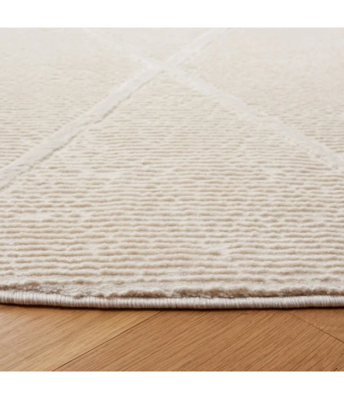 Safavieh Revive Ivory REV104 6 ft. 7 in. X 6 ft. 7 in. Round Rug