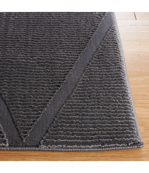 Safavieh Revive Charcoal REV104 6 ft. 7 in. X 9 ft. Rectangle Rug