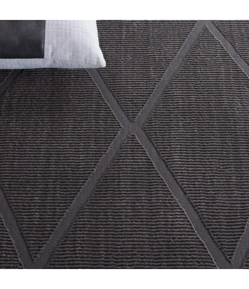 Safavieh Revive Charcoal REV104 6 ft. 7 in. X 9 ft. Rectangle Rug