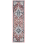 Safavieh Rosewood Ivory / Red ROW104 2 ft. 3 in. X 8 ft. Runner Rug