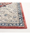 Safavieh Rosewood Ivory / Red ROW104 6 ft. 7 in. X 6 ft. 7 in. Square Rug