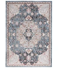Safavieh Rosewood Ivory / Blue ROW104 5 ft. 3 in. X 7 ft. 6 in. Rectangle Rug