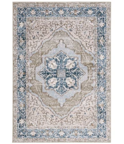 Safavieh Rosewood Ivory / Green ROW110 4 ft. X 6 ft. Rectangle Rug