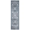 Safavieh Rosewood Ivory / Blue ROW112 2 ft. 3 in. X 8 ft. Runner Rug