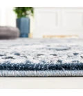 Safavieh Rosewood Ivory / Blue ROW112 8 ft. X 10 ft. Rectangle Rug