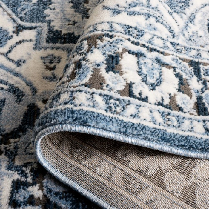 Safavieh Rosewood Ivory / Blue ROW112 8 ft. X 10 ft. Rectangle Rug
