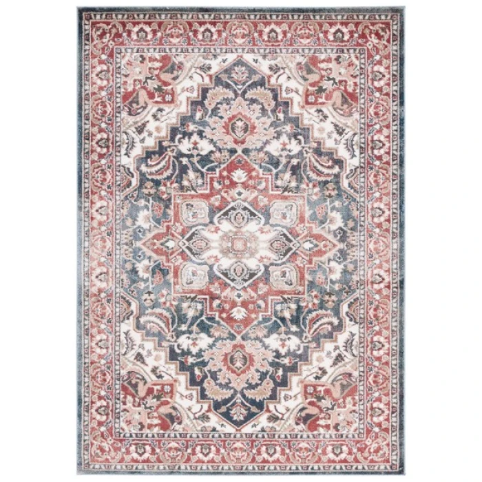 Safavieh Rosewood Ivory / Red ROW112 8 ft. X 10 ft. Rectangle Rug