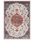 Safavieh Rosewood Ivory / Red ROW114 4 ft. X 6 ft. Rectangle Rug