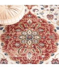 Safavieh Rosewood Ivory / Red ROW114 2 ft. 3 in. X 8 ft. Runner Rug