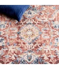Safavieh Rosewood Blue / Red ROW116 6 ft. 7 in. X 6 ft. 7 in. Square Rug