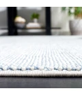 Safavieh River Blue / Ivory RVR600 6 ft. 7 in. X 6 ft. 7 in. Square Rug
