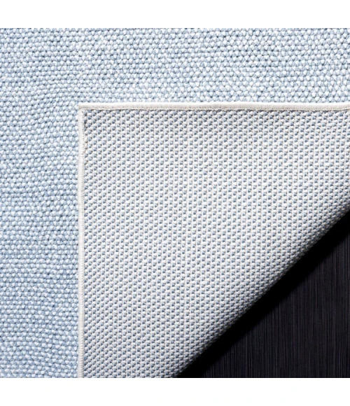 Safavieh River Blue / Ivory RVR600 6 ft. 7 in. X 6 ft. 7 in. Square Rug