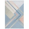 Safavieh Sarasota Blue / Light Green SAR102 6 ft. 7 in. X 6 ft. 7 in. Square Rug