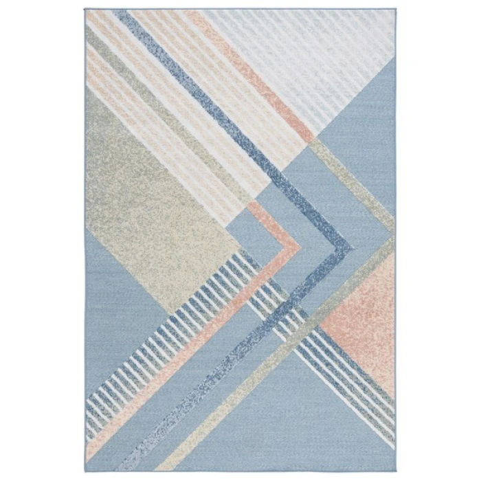 Safavieh Sarasota Blue / Light Green SAR102 6 ft. 7 in. X 6 ft. 7 in. Square Rug