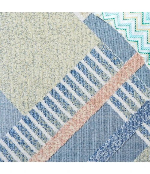 Safavieh Sarasota Blue / Light Green SAR102 2 ft. 3 in. X 9 ft. Runner Rug