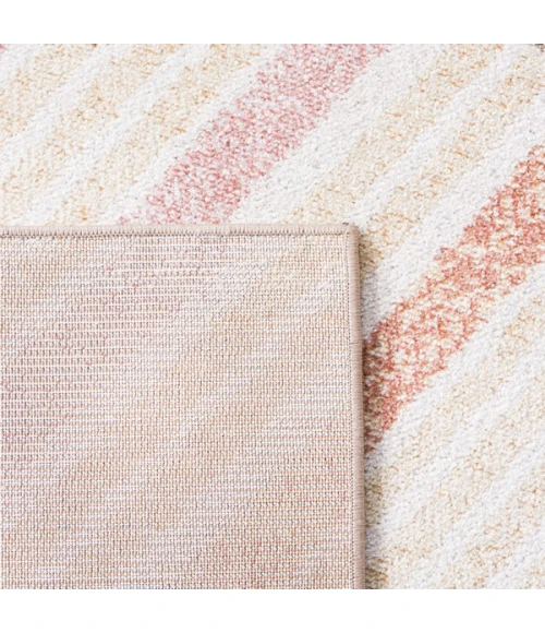 Safavieh Sarasota Pink / Brown SAR102 6 ft. 7 in. X 6 ft. 7 in. Square Rug