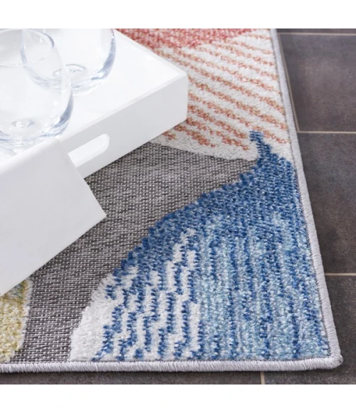 Safavieh Sarasota Beige / Grey SAR110 6 ft. 7 in. X 6 ft. 7 in. Square Rug