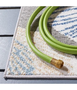 Safavieh Sarasota Beige / Grey SAR110 6 ft. 7 in. X 6 ft. 7 in. Square Rug