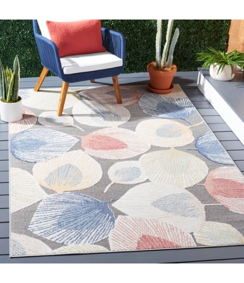 Safavieh Sarasota Beige / Grey SAR110 5 ft. 3 in. X 7 ft. 7 in. Rectangle Rug