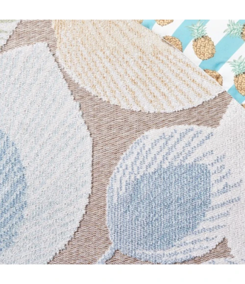 Safavieh Sarasota Grey / Brown SAR110 2 ft. 3 in. X 9 ft. Runner Rug