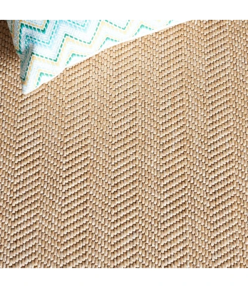 Safavieh Sisal All-Weather Natural SAW402 6 ft. 7 in. X 6 ft. 7 in. Round Rug