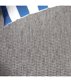 Safavieh Sisal All-Weather Dark Grey SAW420 6 ft. 7 in. X 6 ft. 7 in. Round Rug