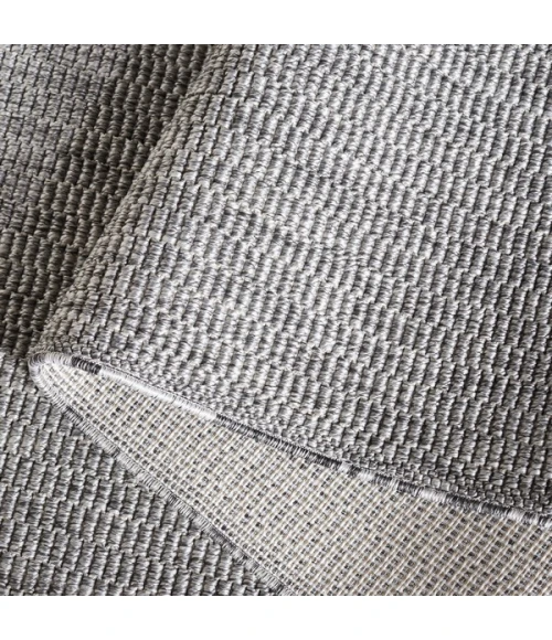 Safavieh Sisal All-Weather Dark Grey SAW420 8 ft. X 10 ft. Rectangle Rug