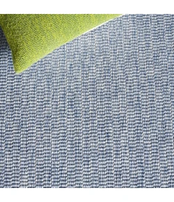 Safavieh Sisal All-Weather Blue SAW420 6 ft. 7 in. X 6 ft. 7 in. Round Rug
