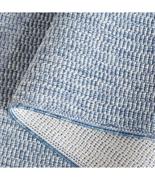 Safavieh Sisal All-Weather Blue SAW420 6 ft. 7 in. X 6 ft. 7 in. Square Rug