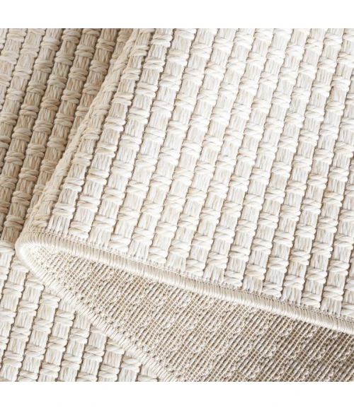 Safavieh Sisal All-Weather Ivory SAW460 6 ft. 7 in. X 6 ft. 7 in. Square Rug