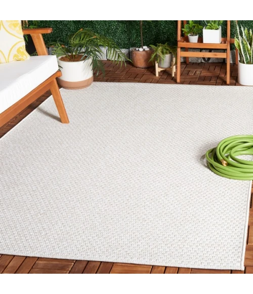 Safavieh Sisal All-Weather Ivory SAW460 5 ft. 0 in. X 7 ft. 6 in. Rectangle Rug