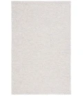 Safavieh Sisal All-Weather Light Grey / Ivory SAW460 4 ft. X 6 ft. Rectangle Rug