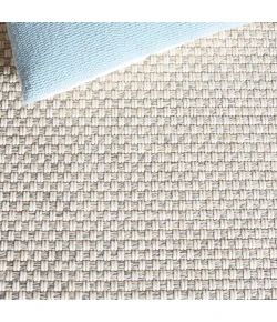 Safavieh Sisal All-Weather Light Grey / Ivory SAW460 6 ft. 7 in. X 6 ft. 7 in. Round Rug