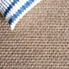 Safavieh Sisal All-Weather Brown SAW460 6 ft. 7 in. X 6 ft. 7 in. Round Rug