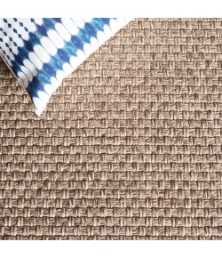 Safavieh Sisal All-Weather Brown SAW460 6 ft. 7 in. X 6 ft. 7 in. Round Rug