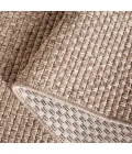 Safavieh Sisal All-Weather Brown SAW460 5 ft. 0 in. X 7 ft. 6 in. Rectangle Rug
