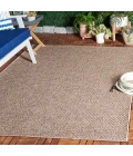 Safavieh Sisal All-Weather Brown SAW460 5 ft. 0 in. X 7 ft. 6 in. Rectangle Rug