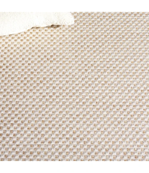 Safavieh Sisal All-Weather Ivory / Natural SAW640 6 ft. 7 in. X 6 ft. 7 in. Square Rug