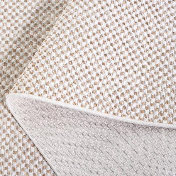 Safavieh Sisal All-Weather Ivory / Natural SAW640 4 ft. X 6 ft. Rectangle Rug