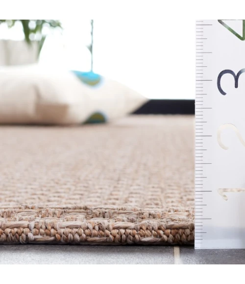 Safavieh Sisal All-Weather Taupe SAW640 6 ft. 7 in. X 6 ft. 7 in. Round Rug